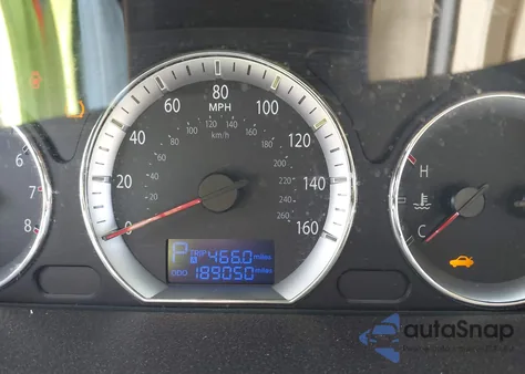 2009 Hyundai Sonata Limited z USA, uszkodzony, nr VIN 5NPEU46C59H420758